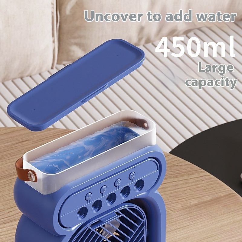 "UltraCool Mini – Chhoti Size, Badi Thandak! ❄️" Pocket-friendly design ke saath le aayiye instant cooling – ghar ho ya travel, har jagah freshness ka feel. USB powered, silent, aur stylish – summer ka asli hero! 🌬️