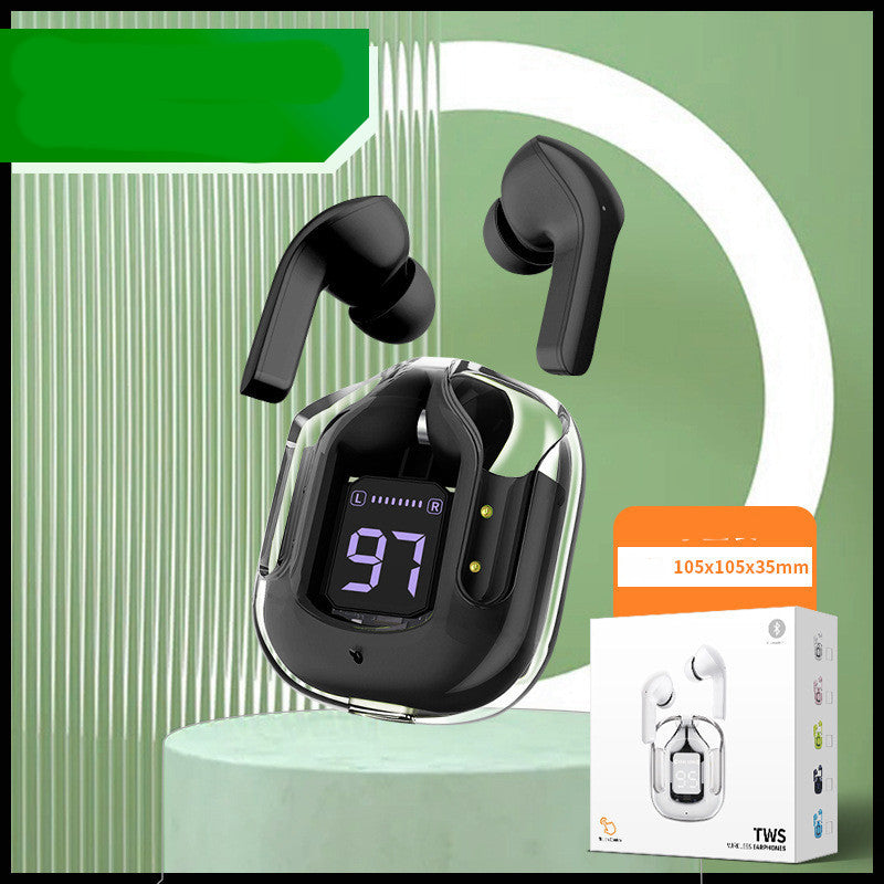 ๐ง Air 31 ClearPods | ๐ 90% Smart Display > Stylish transparent design + real-time battery display = premium feel.