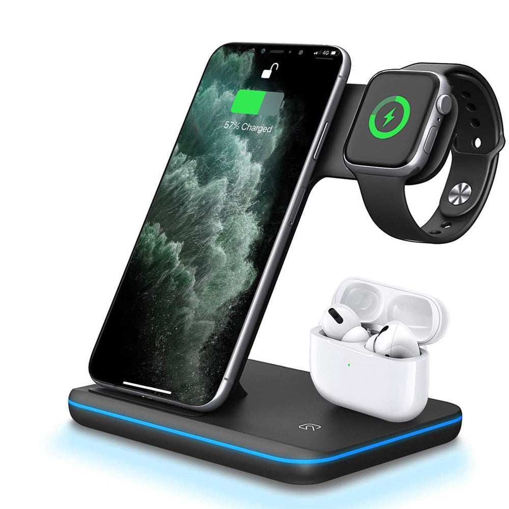 ๐ 3-in-1 Charger โ iPhone, Watch, AirPods ek saath, bina wires ke charge! โก