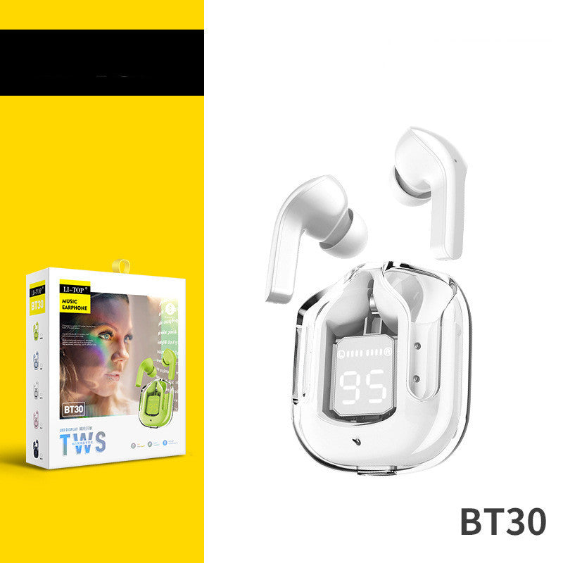 ๐ง Air 31 ClearPods | ๐ 90% Smart Display > Stylish transparent design + real-time battery display = premium feel.