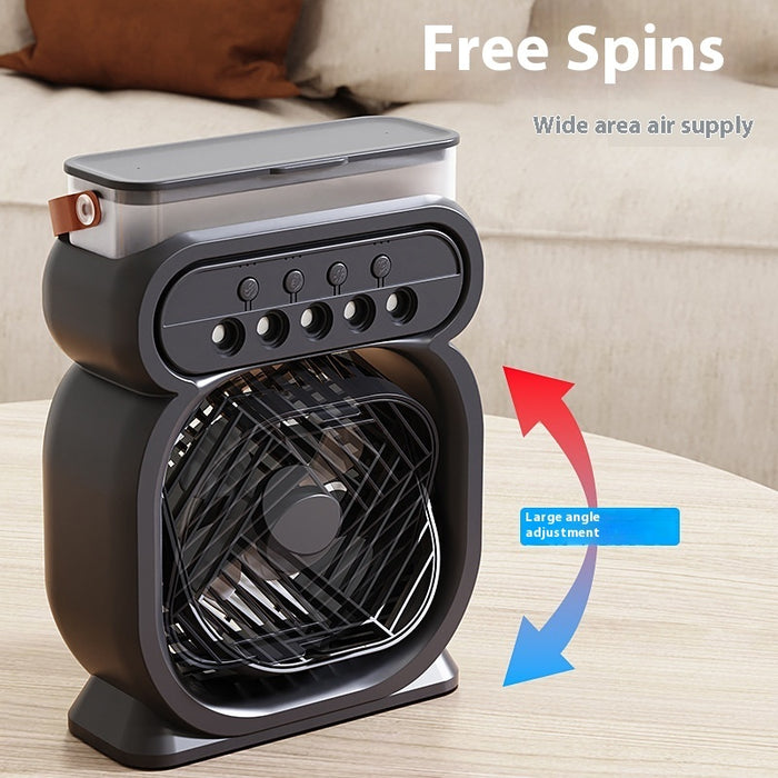 "Compact size, powerful cooling! ❄️ UltraCool Mini – Carry karo aur thandak ka maza lo."