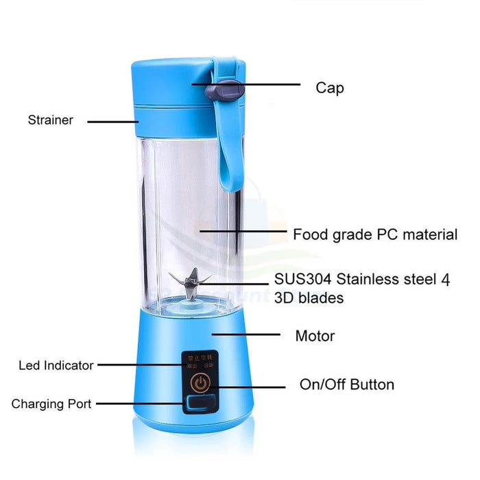 "Professional Portable USB Juicer - Garmiyon Ka Best Sathi!" 🥤