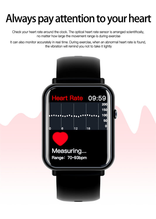 🌊 WavePro Smart Watch | Swim-Ready & Smart 😎