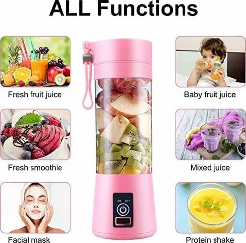 "Professional Portable USB Juicer - Garmiyon Ka Best Sathi!" 🥤